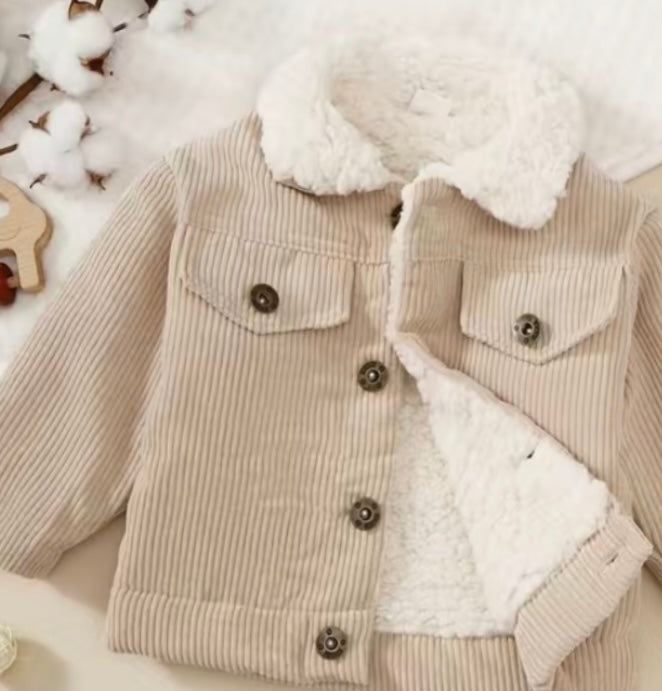 Corduroy Jacket Beige
