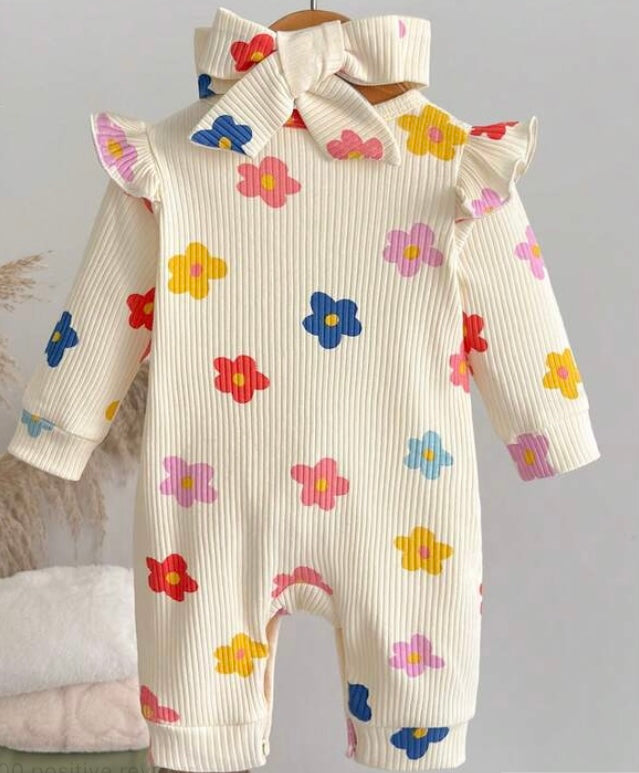 Bright Floral Jumpsuit